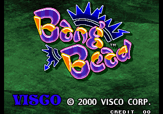 Bang Bead title screen for Neo Geo